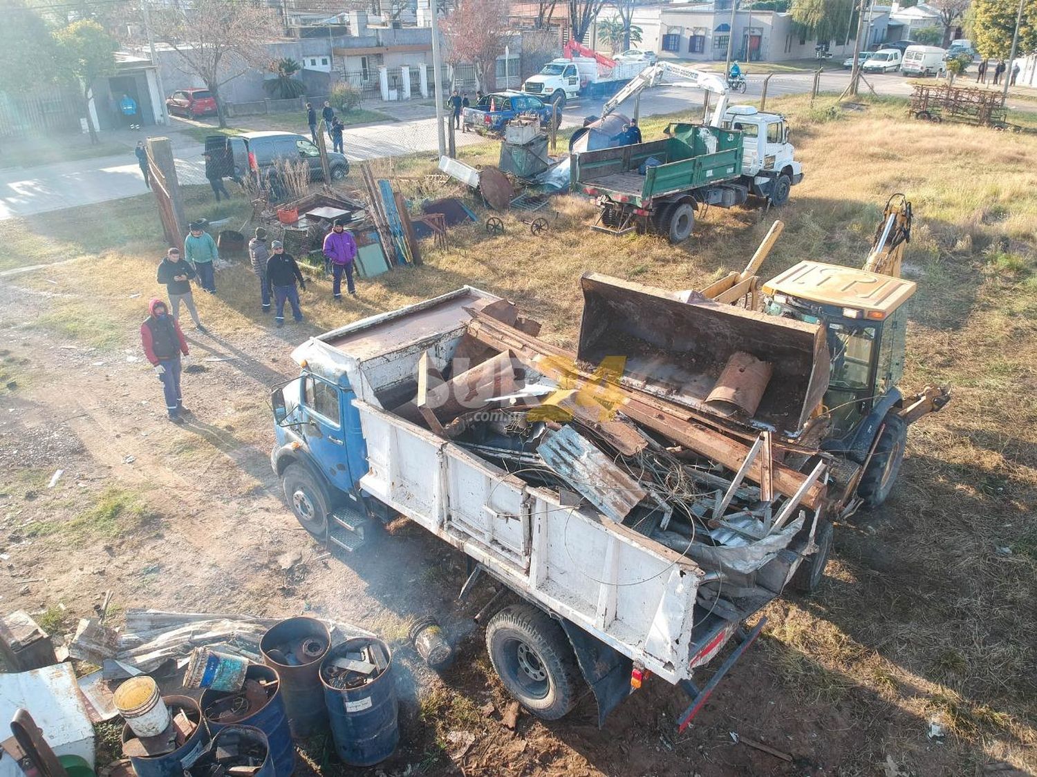 Antes y ahora: el Municipio venadense mostró los resultados de la limpieza del desarmadero de barrio Rivadavia