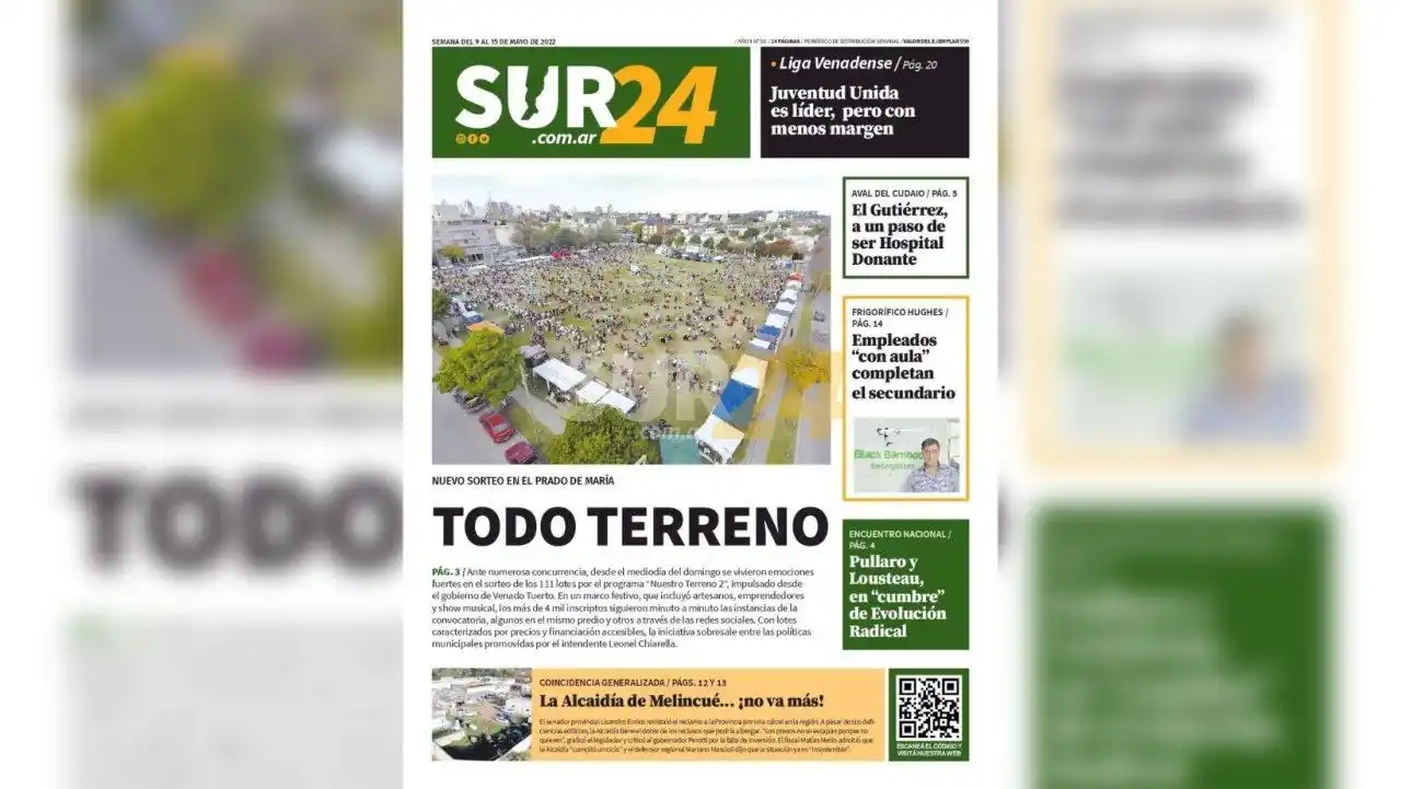 Número 56 de Sur24, para leer online y descargar
