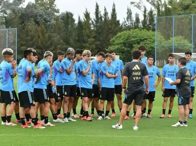 La Selección Argentina Sub 17 empieza su camino en el Sudamericano