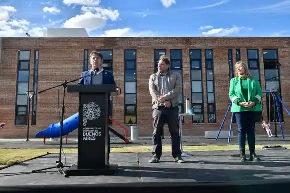 Kicillof en General Lavalle: "Construir un Gobierno federal presente para poner en pie de igualdad a los 135 distritos"