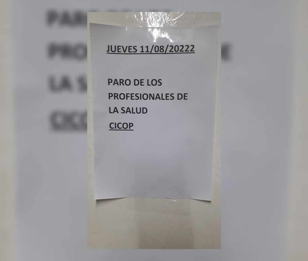 Paro de médicos: “Complica porque venimos con alta demanda”