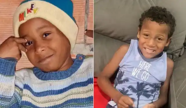 Pedro y Henry tenían seis y cuatro años: investigan si quedaron atrapados al jugar en un auto. (Foto: gentileza g1).