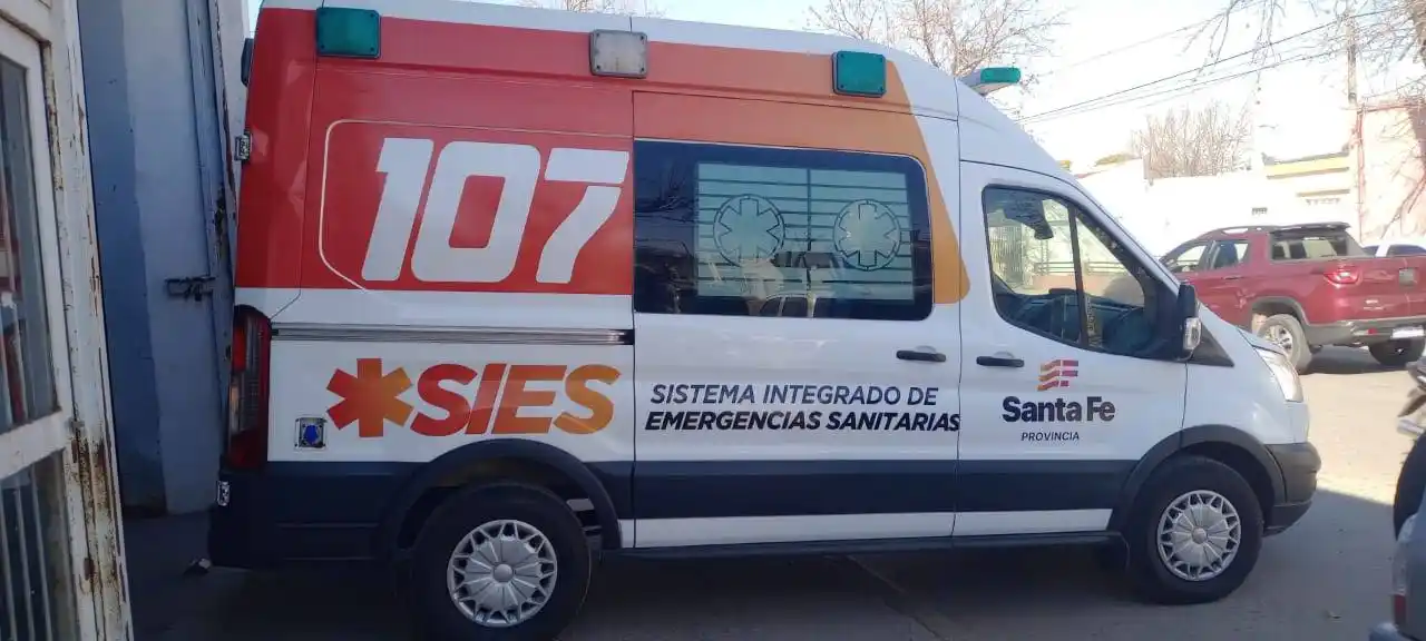 La ambulancia que llegará este viernes a la localidad.