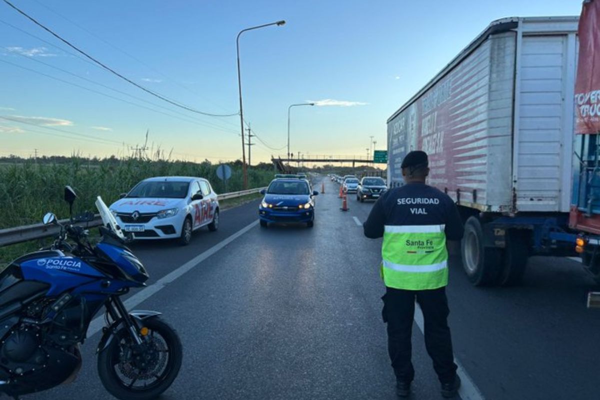 Las primeras informaciones daban cuenta que colisionaron a la altura de La Guardia.