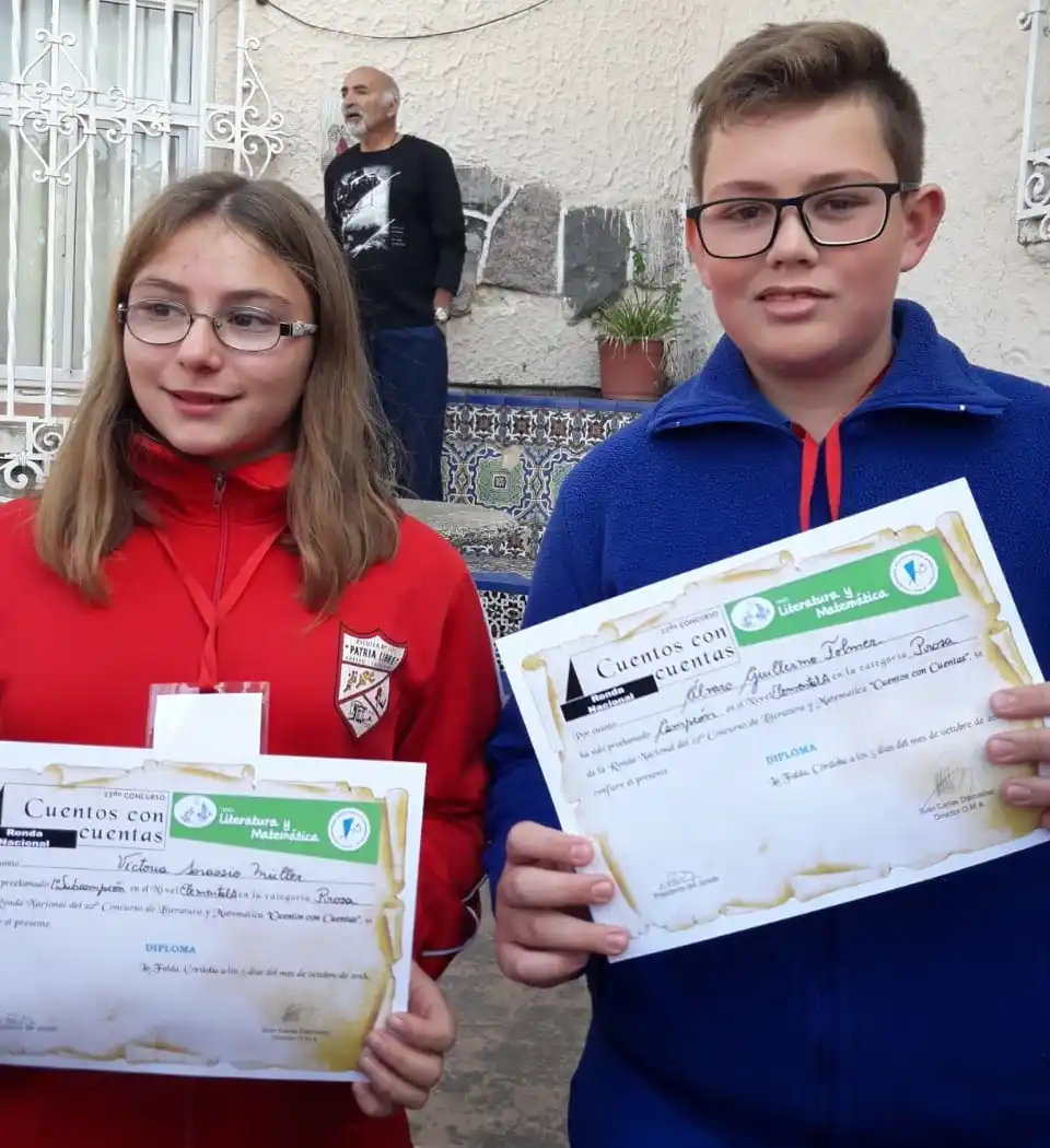 Alvaro Folmer, campeón nacional en Cuentos con Cuentas