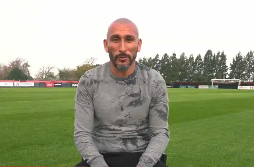 El Cholo Guiñazú asumió como nuevo coordinador del fútbol profesional de Newells