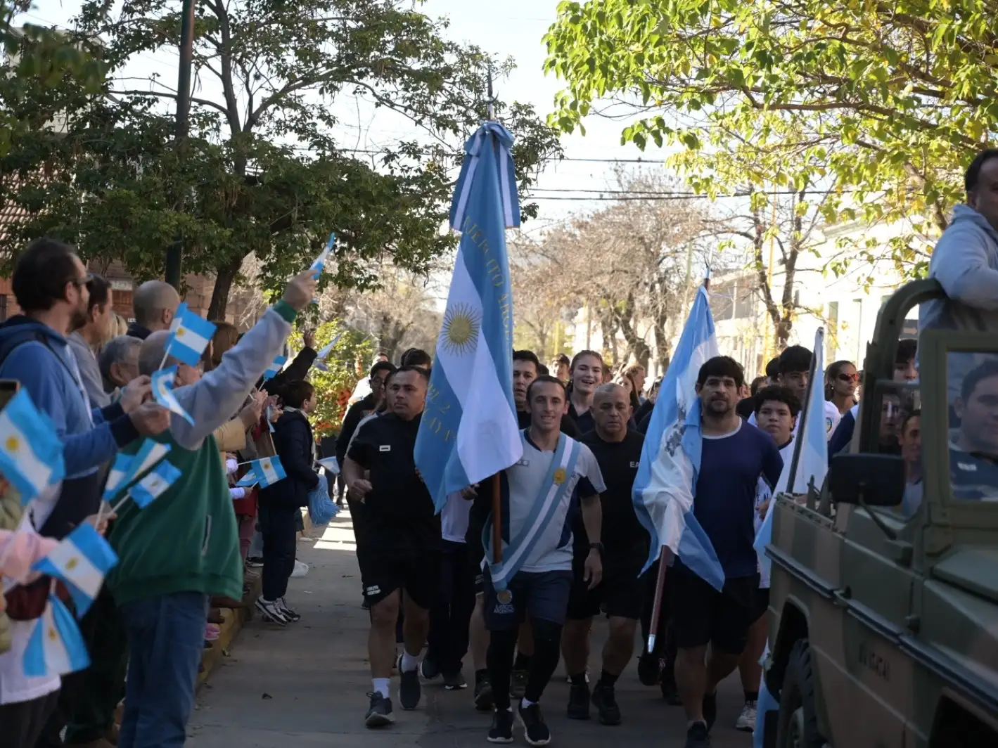 Gualeguaychú conmemoró los 80 años de la Cruzada Deportiva de la Argentinidad