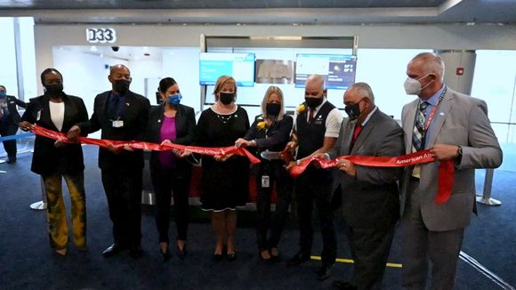 American Airlines began flying to a new South American destination