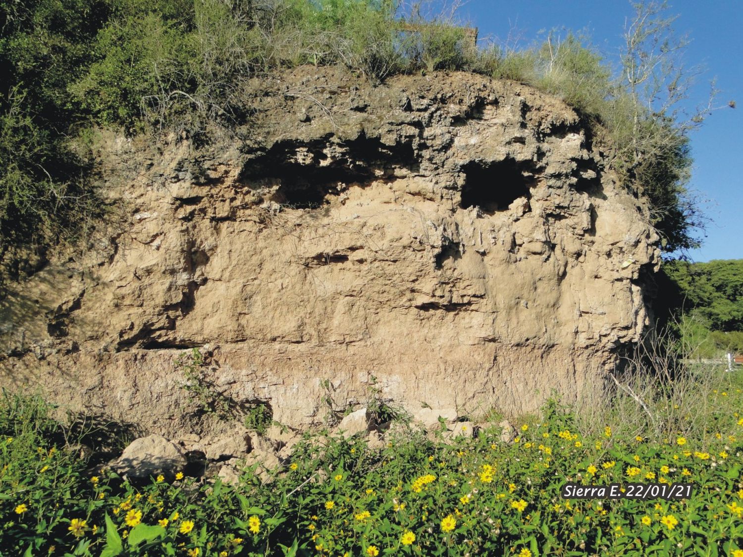 Vuelta de Obligado: advierten por derrumbes de barranca en los miradores de la Reserva