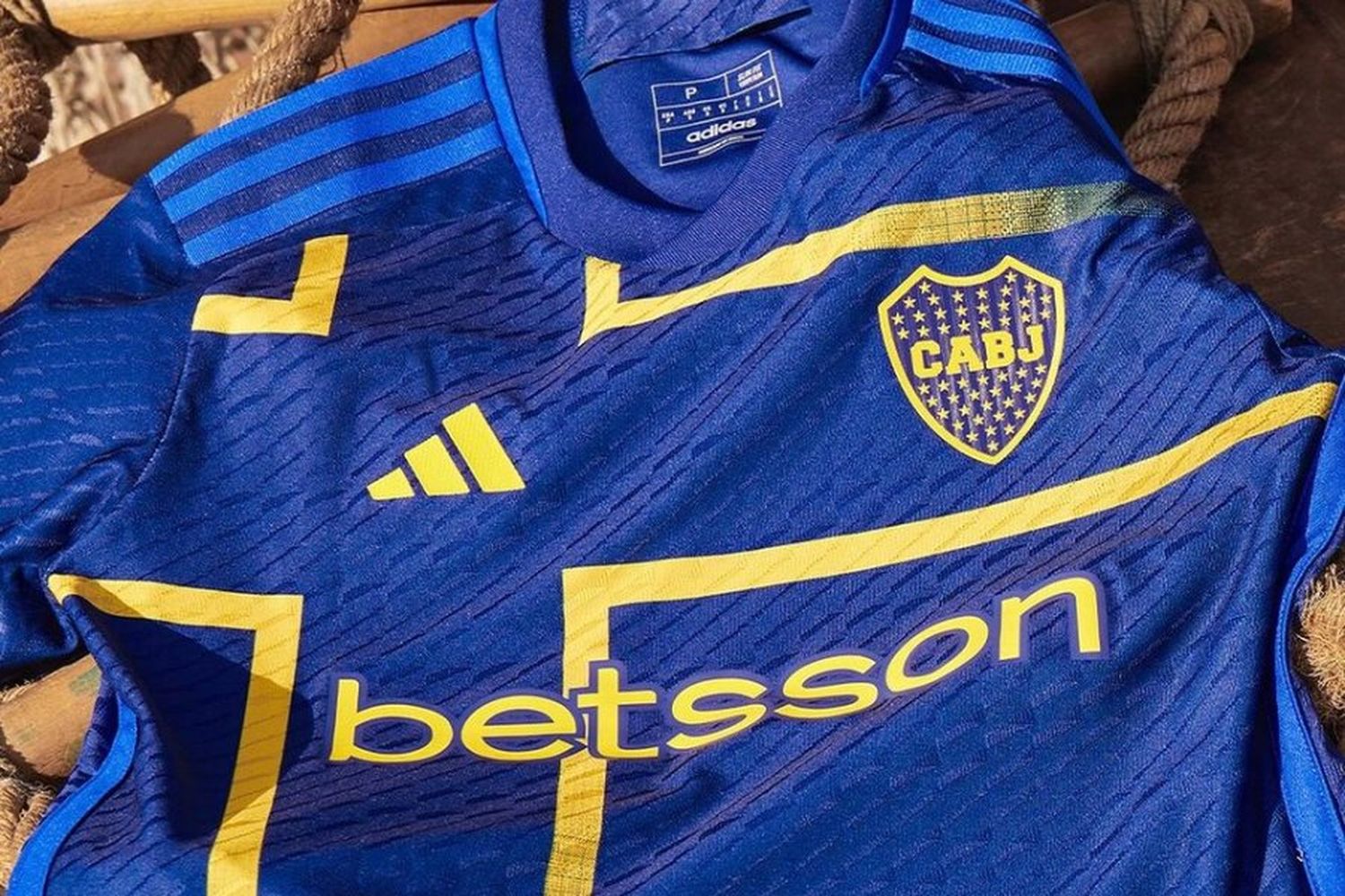 La nueva camiseta de Boca (Club Boca Jrs)