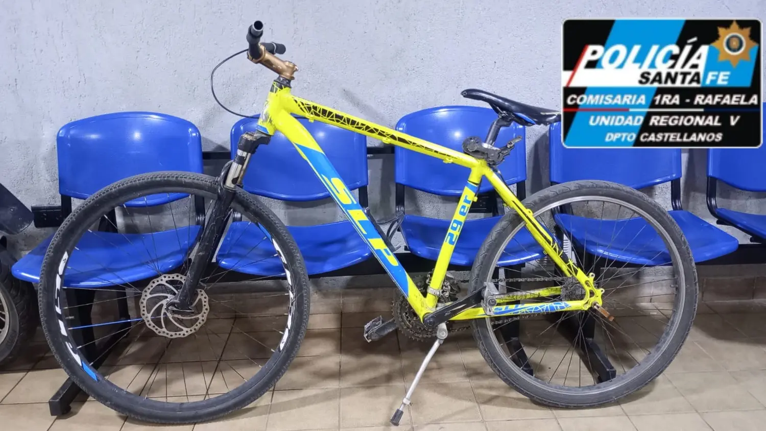 ¿Te olvidaste la bici en el bicletero? La Brigada Motorizada recuperó una que estaba abandonada