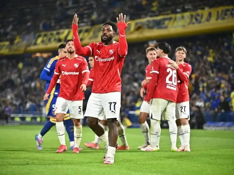 El Rojo venció 1 a 0 a Boca en la Bombonera.