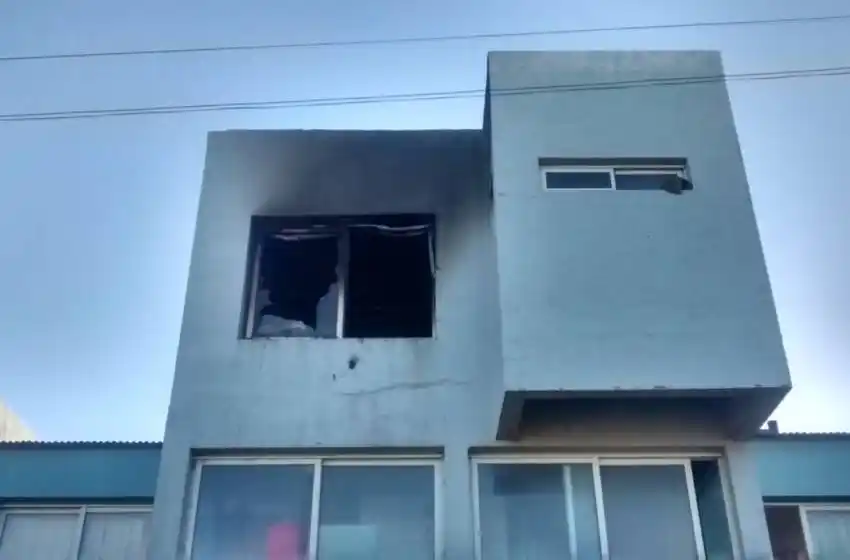 Una anciana falleció tras incendiarse su vivienda