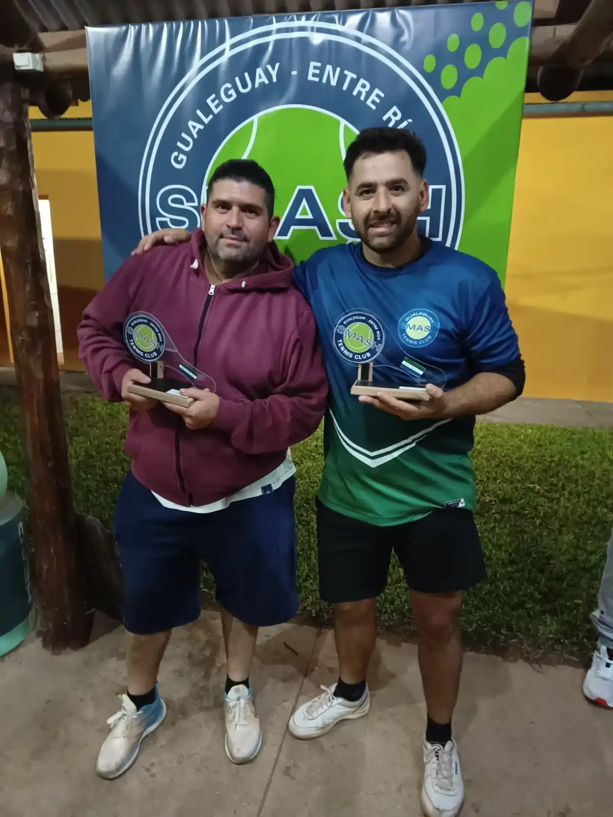 Martín Lazo y Cristian Benítez campeones