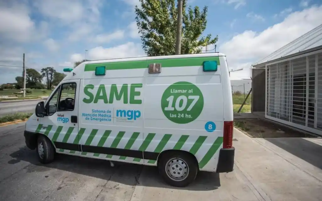 El personal médico le realizó varias maniobras para intentar reanimarlo