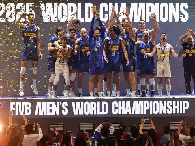 Italia, en la cima del vóley mundial.Foto:  EFE