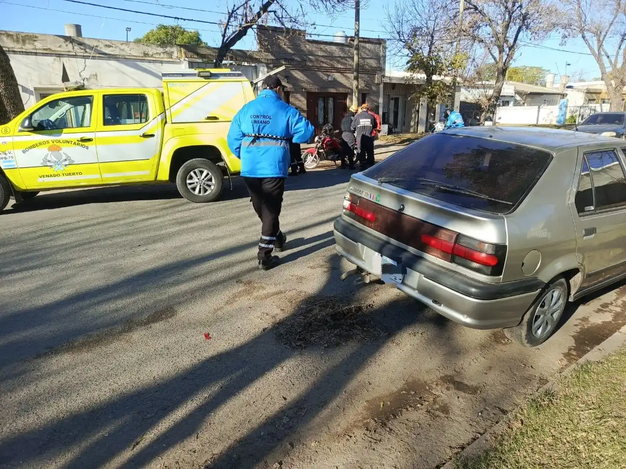 Siniestro vial en Venado Tuerto.