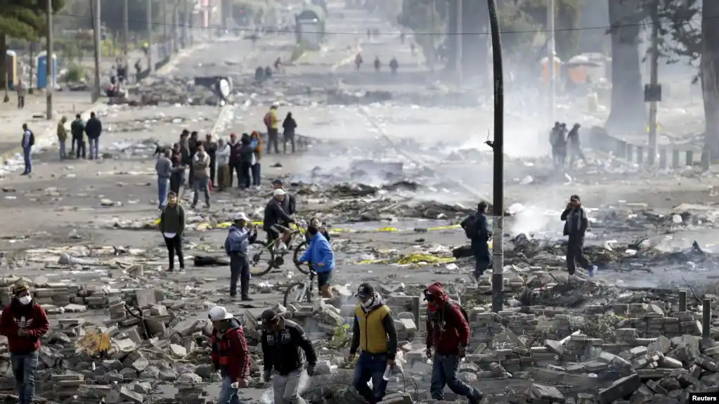 Ecuador cuestiona informe de CIDH sobre protestas de octubre