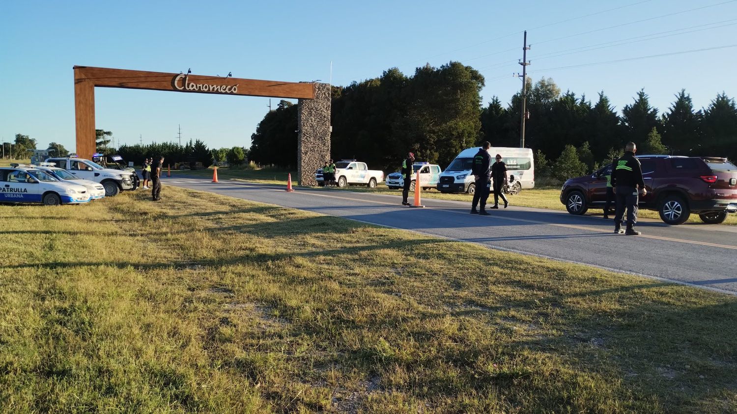 Operativo de seguridad por Las 24 Horas