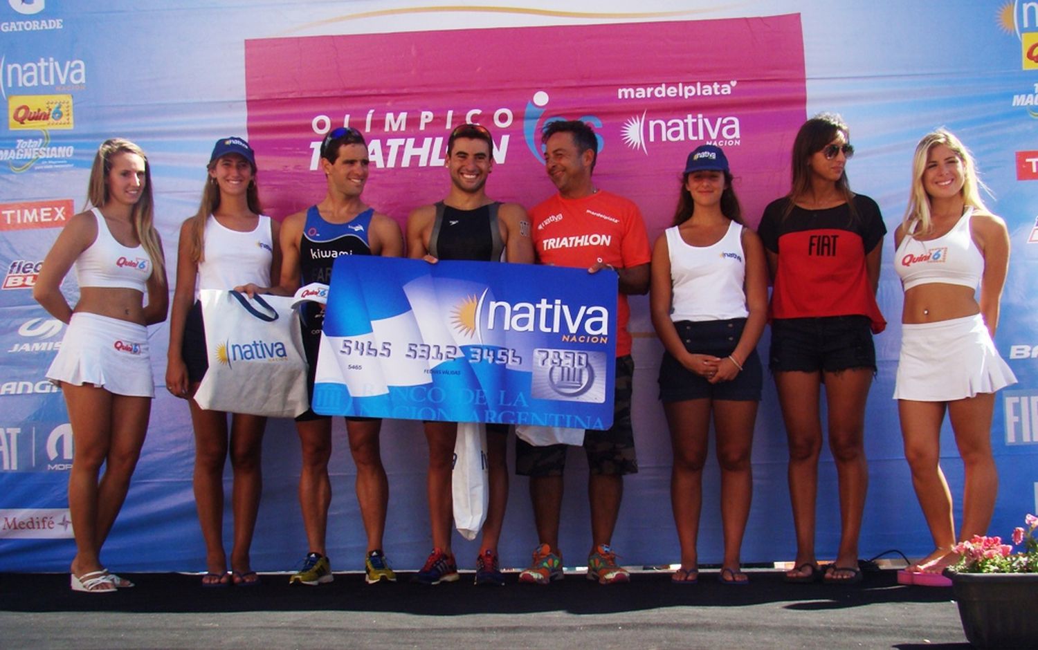 Bedirian y Simón, dueños del Triatlón