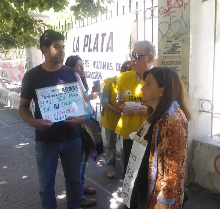 Reclamos a funcionarios de La Plata a 32 meses de las inundaciones