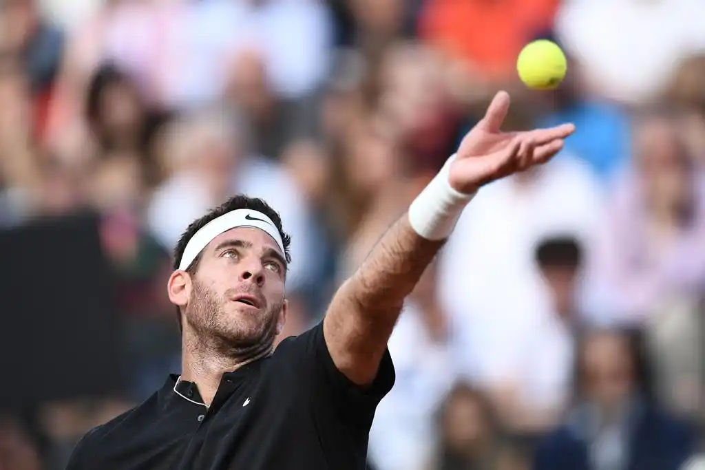 Del Potro podría estar ausente en Roland Garros