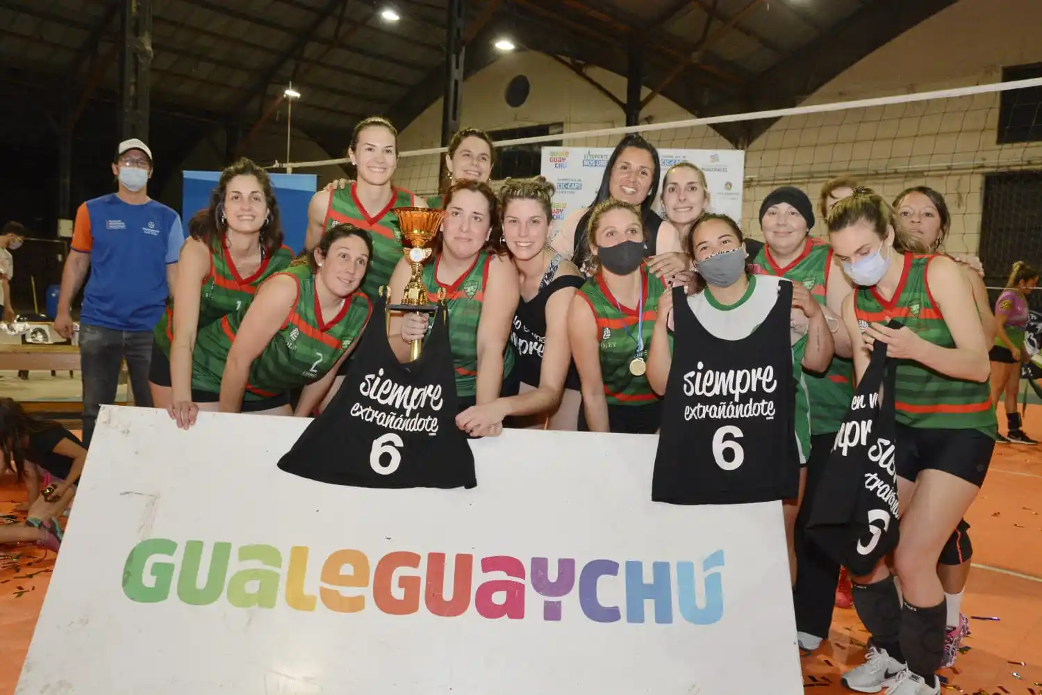 Sirio Libanés, Camioneros y Larroque son los campeones de la Liga Municipal