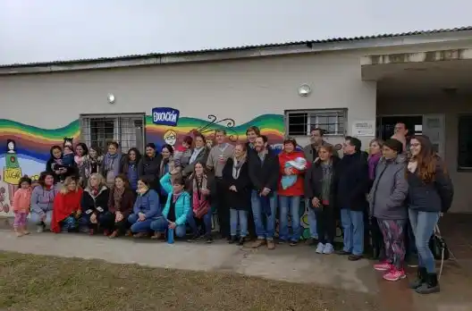 Se inauguró un nuevo jardín municipal en el barrio Toto Irigoyen