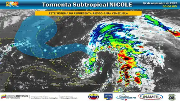 34 condados en FLORIDA declaran la emergencia ante llegada de la tormenta Nicole