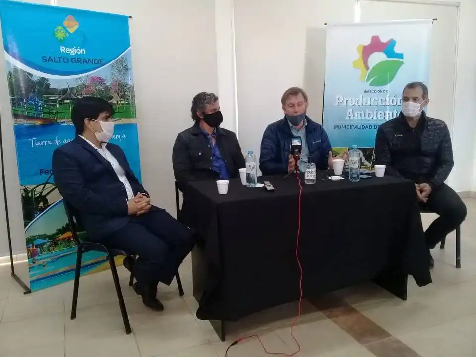 Federación tuvo una intensa jornada con la visita del Ministro Bahillo
