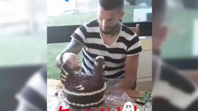 Benedetto hizo un provocador video de pascuas: rompió una gallinita
