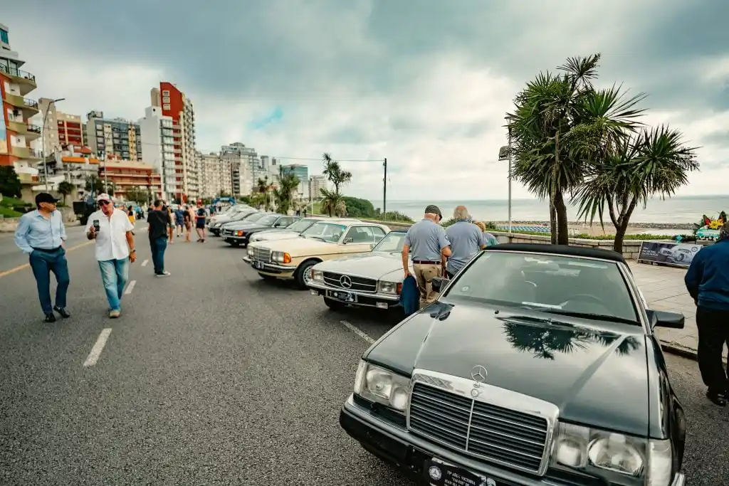 Conmemoraron un nuevo aniversario del épico triunfo de Fangio en Mar del Plata (Foto: La Capital de Mar del Plata).