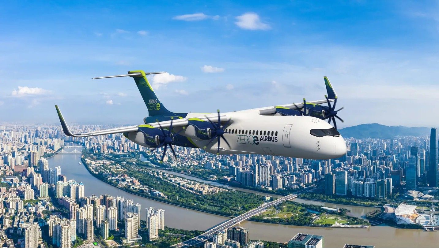 Airbus presenta avances en tecnologías de aviación con hidrógeno