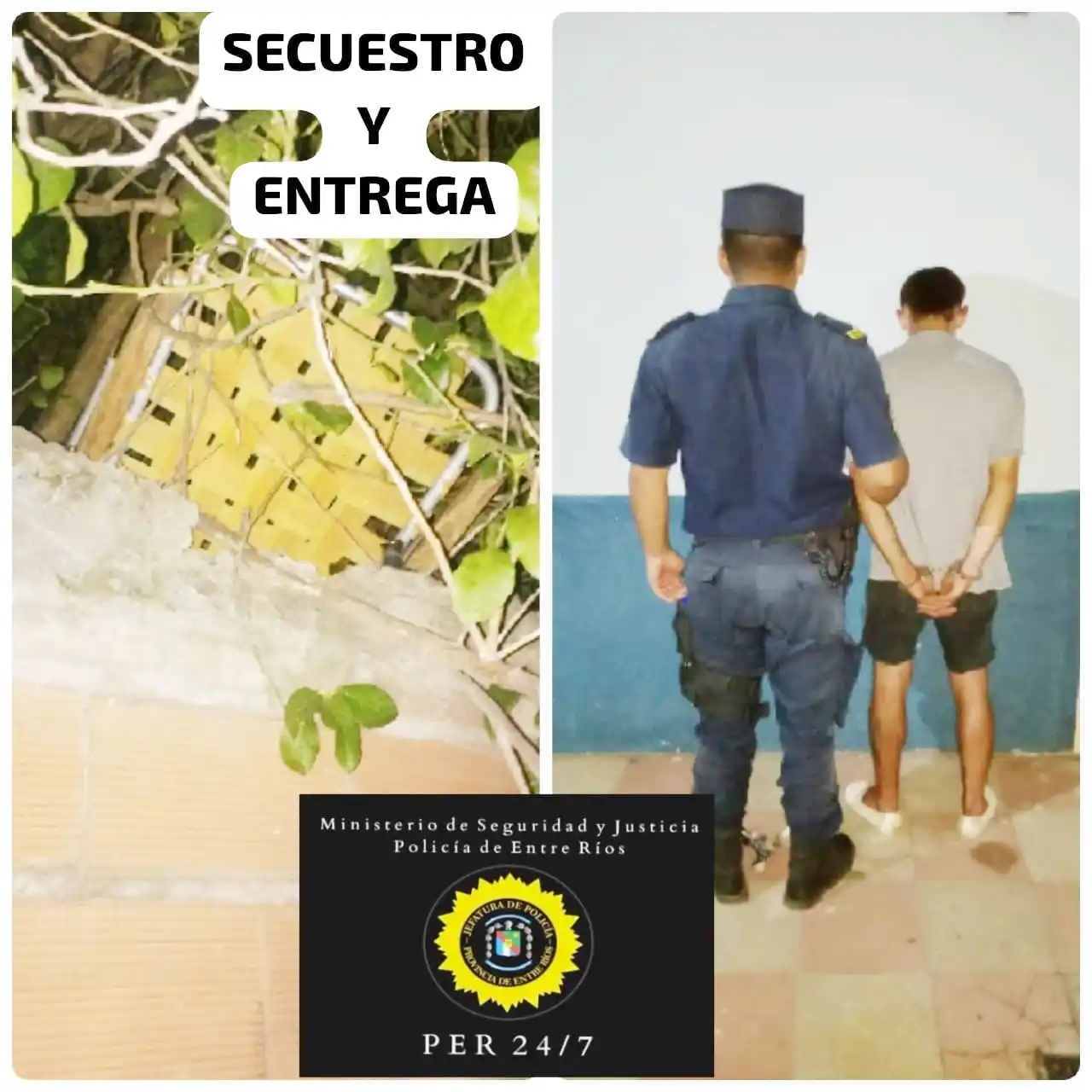 Detuvieron a un joven por robo a una vivienda