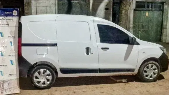 La camioneta fue secuestrada