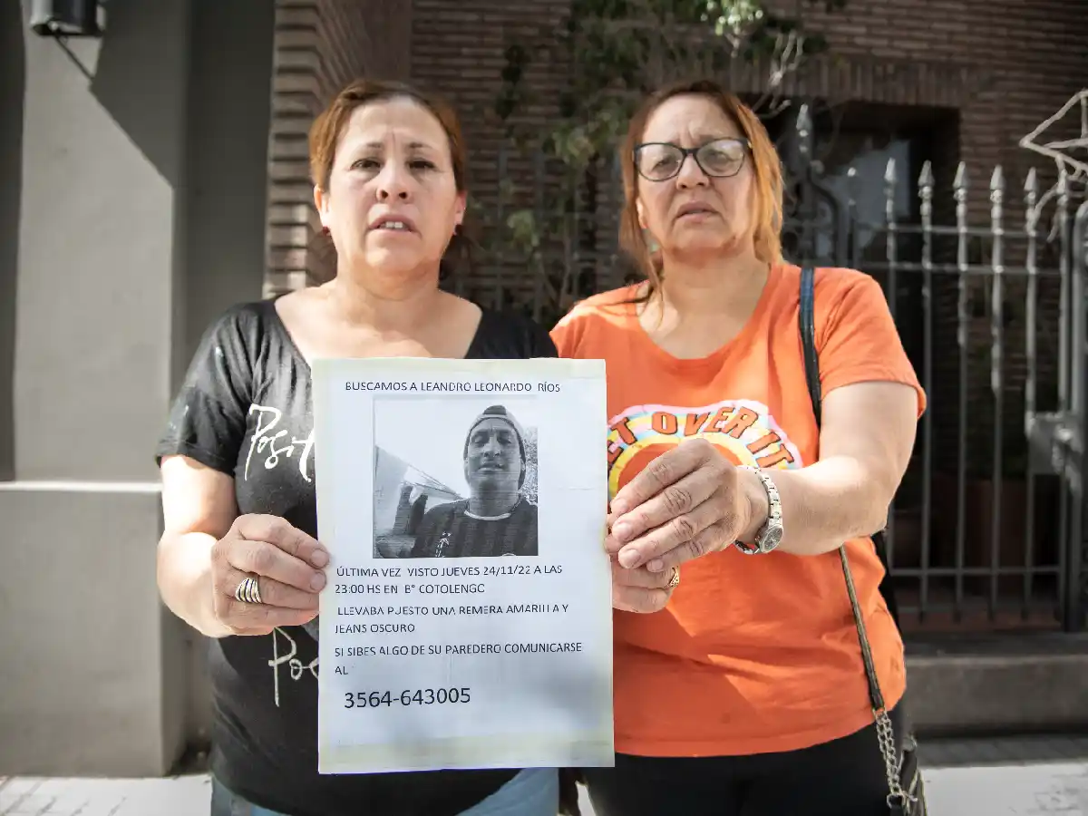Desesperada búsqueda de Leandro, que desapareció el 24 de noviembre