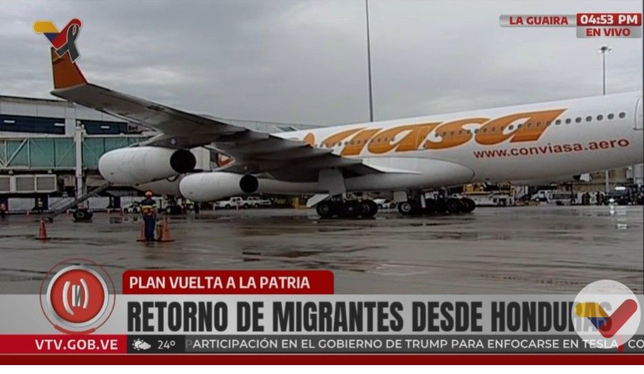 Arriban al país 174 migrantes venezolanos deportados de EE.UU. #23Abr