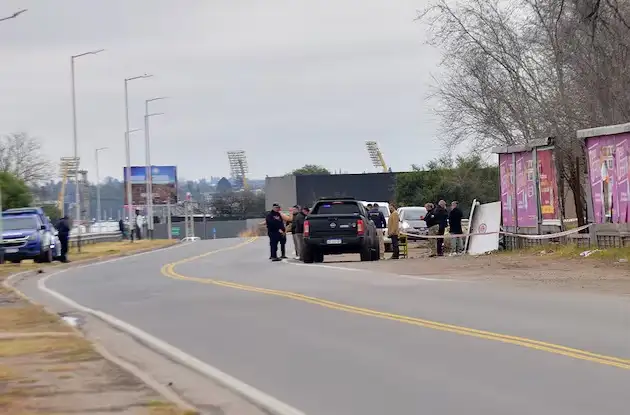 La zona del hallazgo de los restos humanos (Foto: La Voz)