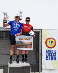 En Gardey, hubo otra prueba de ciclismo rural