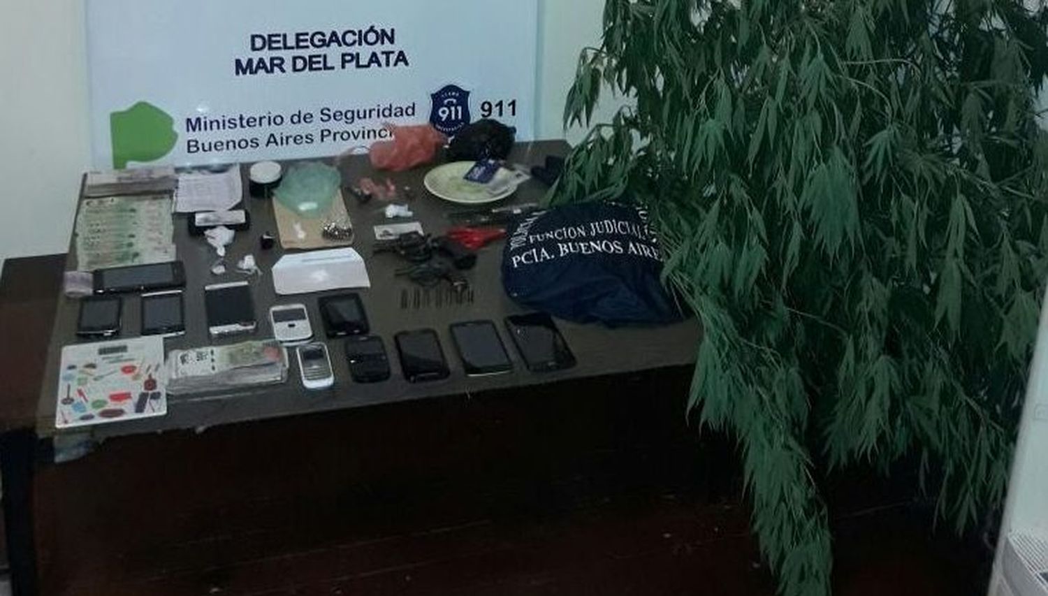 Cayó una banda narco: 4 aprehendidos y 7 kilos de marihuana incautados