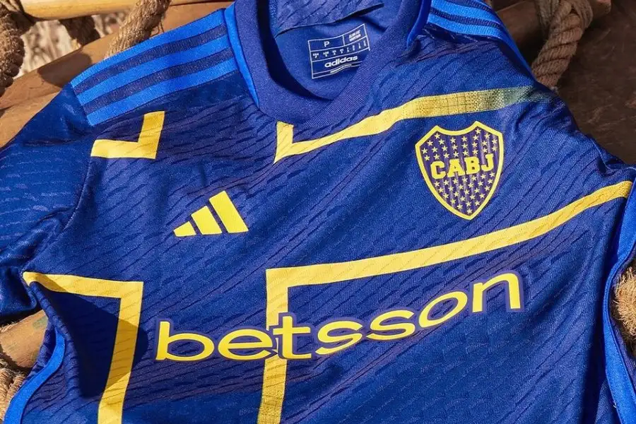 La nueva camiseta de Boca (Club Boca Jrs)