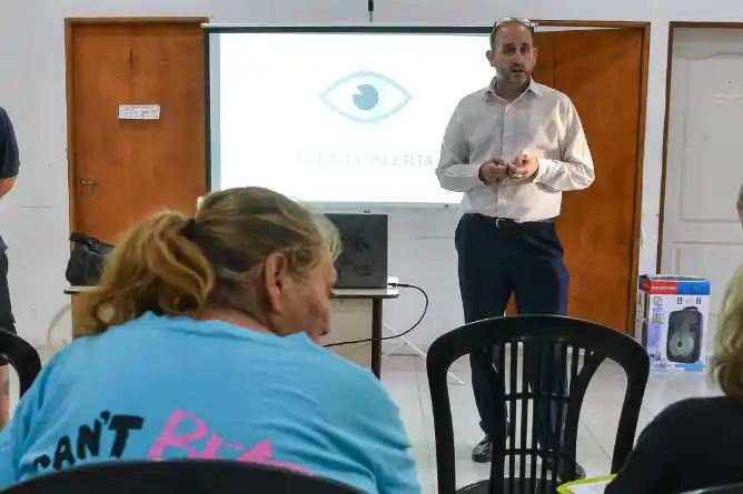 Seguridad: Más vecinos se suman al programa “Ojos en Alerta”