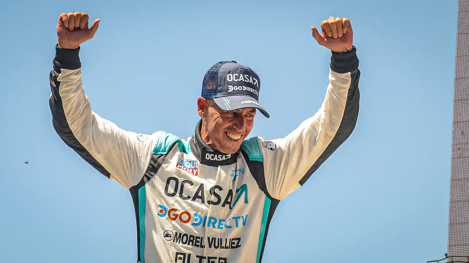 FOTO PRENSA APAT Leonel Pernía viene de ganar en Alta Gracia.