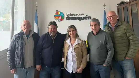 Reunión de trabajo por alumbrado en Quequén