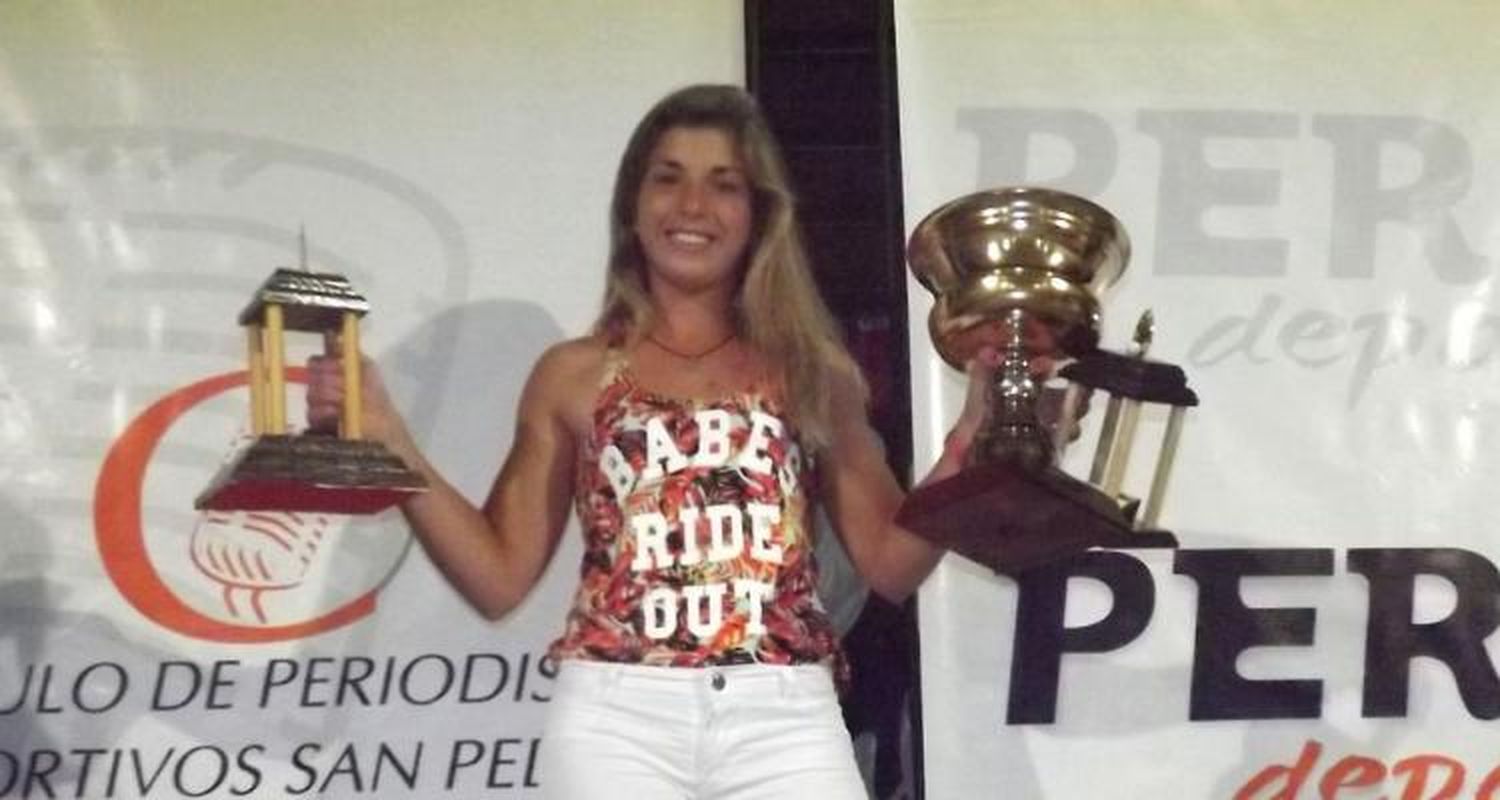 Brenda Rojas fue elegida como mejor deportista del año