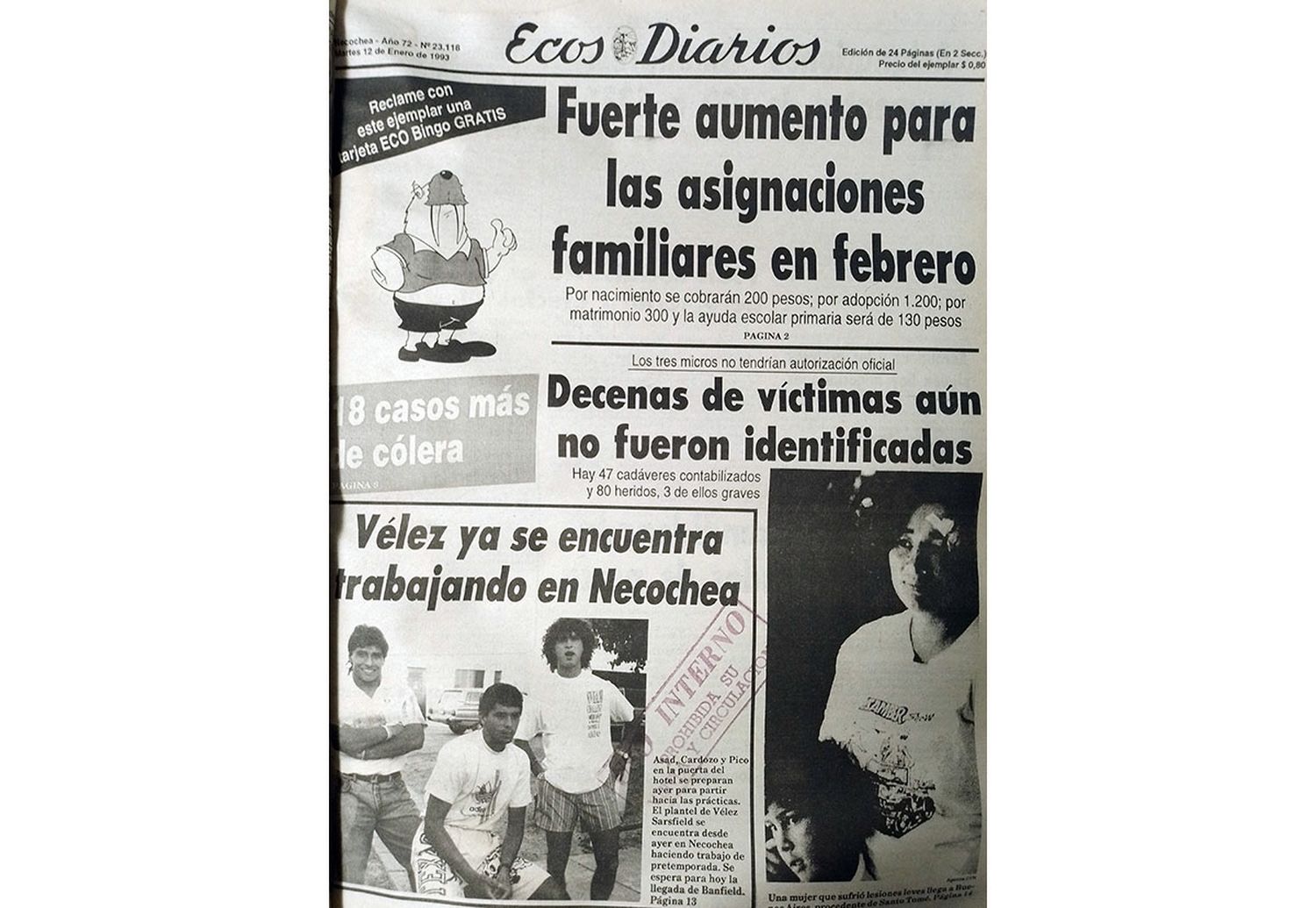 Miércoles 13 de enero de 1993