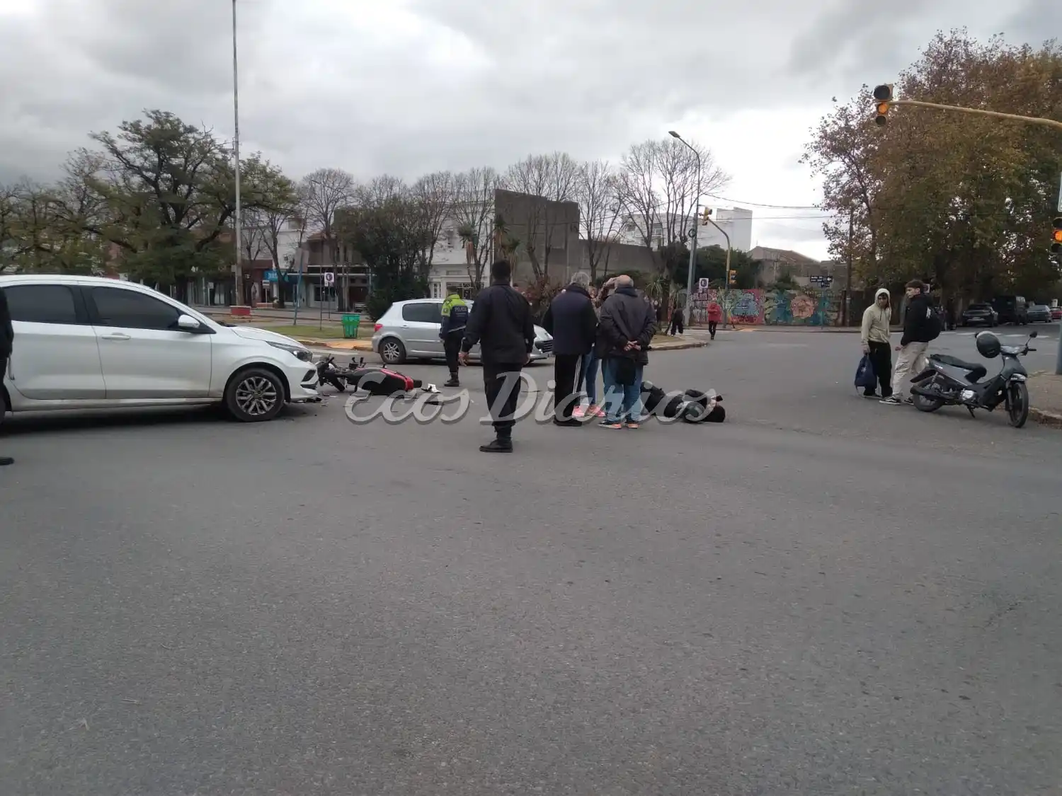 Accidente en 59 y 66