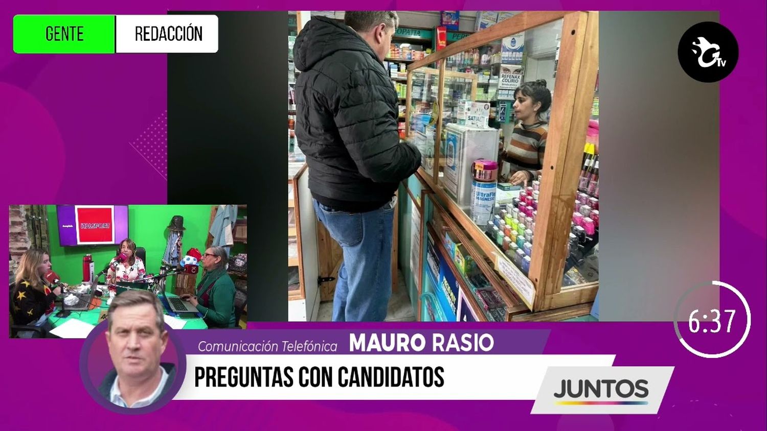 Preguntas a candidatos: Mauro Rasio respondió en Sin Galera