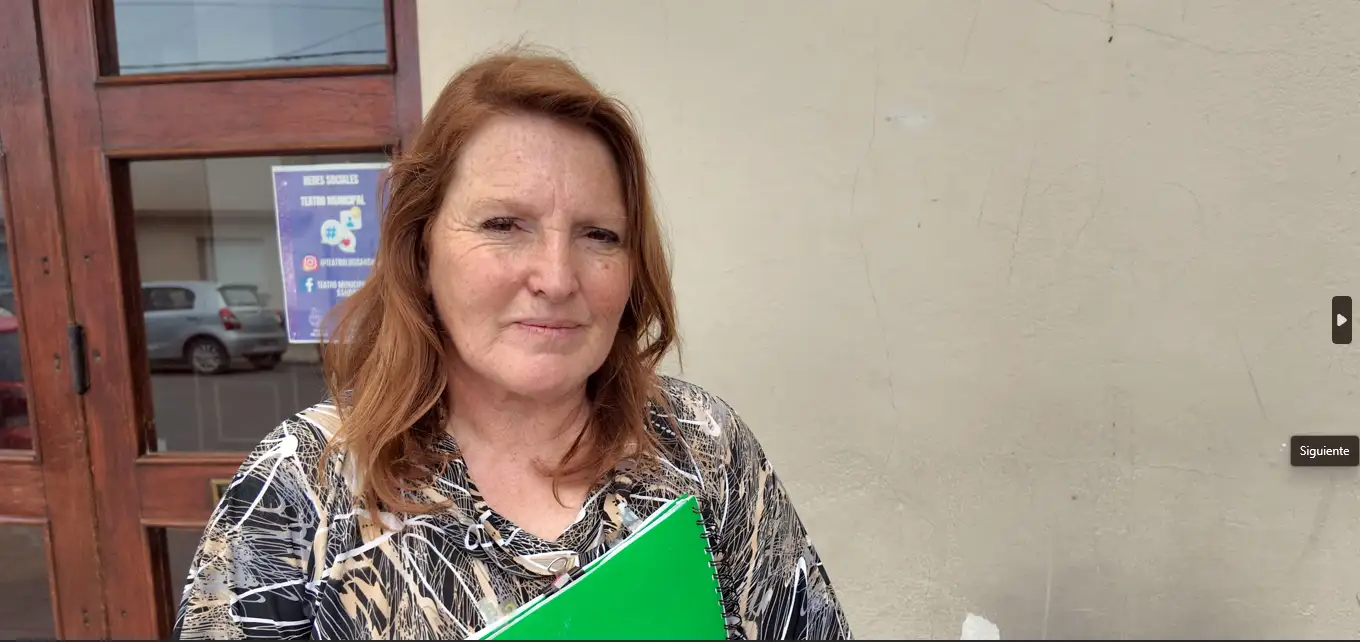 Patricia Alarcón. Organizadora
