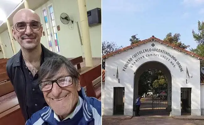 Abel Pintos ya palpita la visita del Papa: recorrió el Cottolengo Don Orione donde cantará ante León XIV